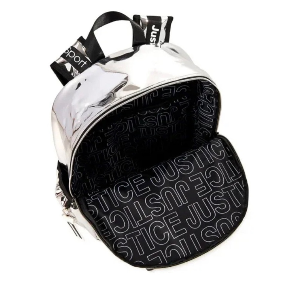 Justice J-Sport Metallic Backpack Bundle - Picture 3 of 5